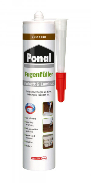 Ponal Fugenfüller Parkett / Laminat 280 ml Nussbaum