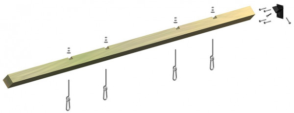 Schaukelbalken Multi-Play Länge 300 cm