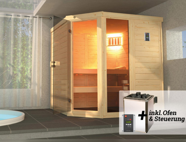 Weka Sauna LAUKKALA 7,5 kW BioS Gr.2