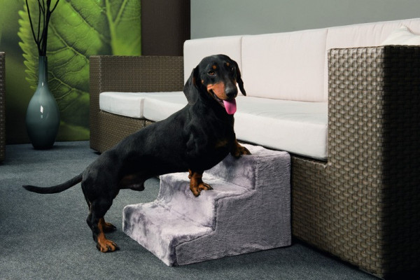 Karlie - Hundetreppe Easy Step grau 43 x 41 x 29 cm