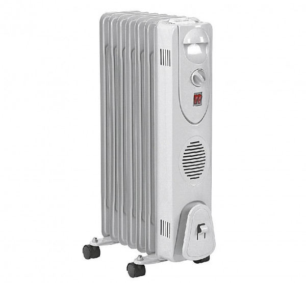 HELLER Radiator HRO 1507 1500 W hellgrau 7 Rippen