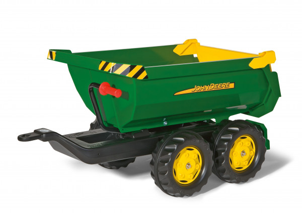 Anhänger für Tretfahrzeug rolly Halfpipe John Deere - Rolly Toys