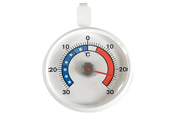 Kühlschrank Thermometer rund