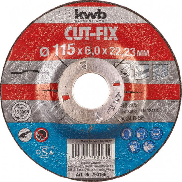 CUT-FIX® Schruppscheiben, Metallbearbeitung