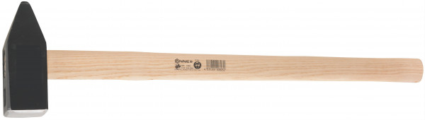 Vorschlaghammer 4kg, Hickory Holzstiel