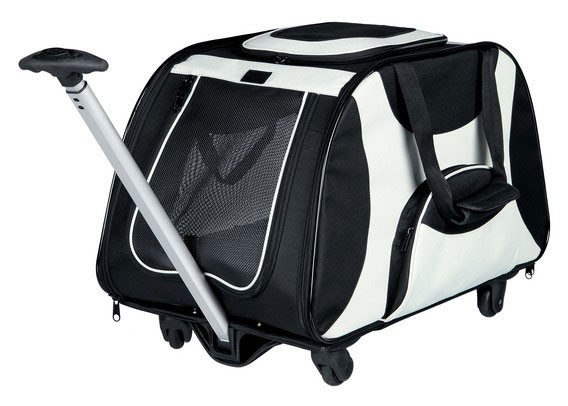 Trolley TRIXIE 34x43x67cm schwarz grau