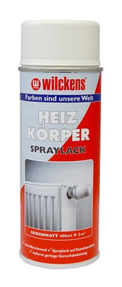 Wilckens® Heizkörper Lackspray weiß seidenmatt 400ml