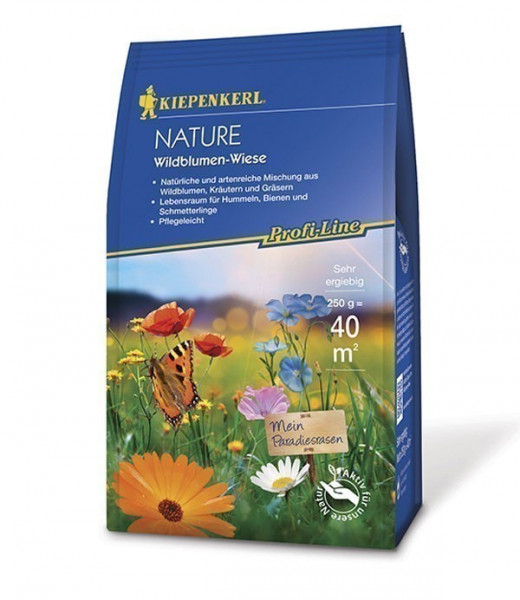 Kiepenkerl Saatgut Mischung Wildblumen Wiese Nature 250g