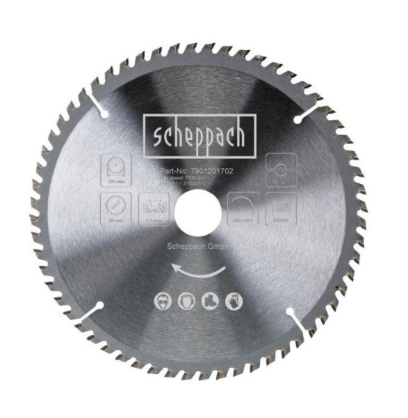 SCHEPPACH HW Kreissägeblatt Ø216x30x2,4x1,6mm 60Z