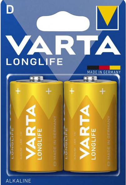 Varta Batterie Longlife LR20 D 2 Stück